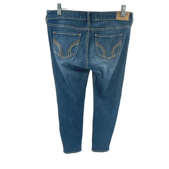 Hollister skinny jeans 5 27 mid rise zipper ankles - Picture 6 of 16